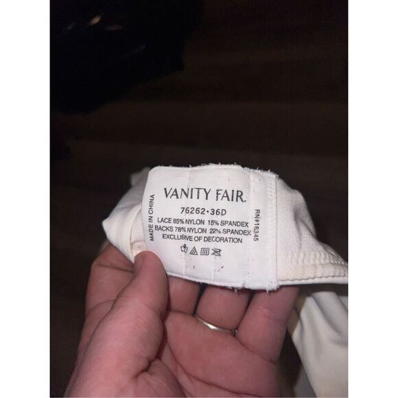 Vanity Fair White Bra Woman’s Size 40DD Preowned Style 75298 - Picture 14 of 14